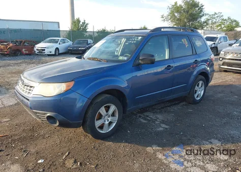 2012 Subaru Forester 2.5X from USA, damaged, VIN JF2SHABCXCH446596